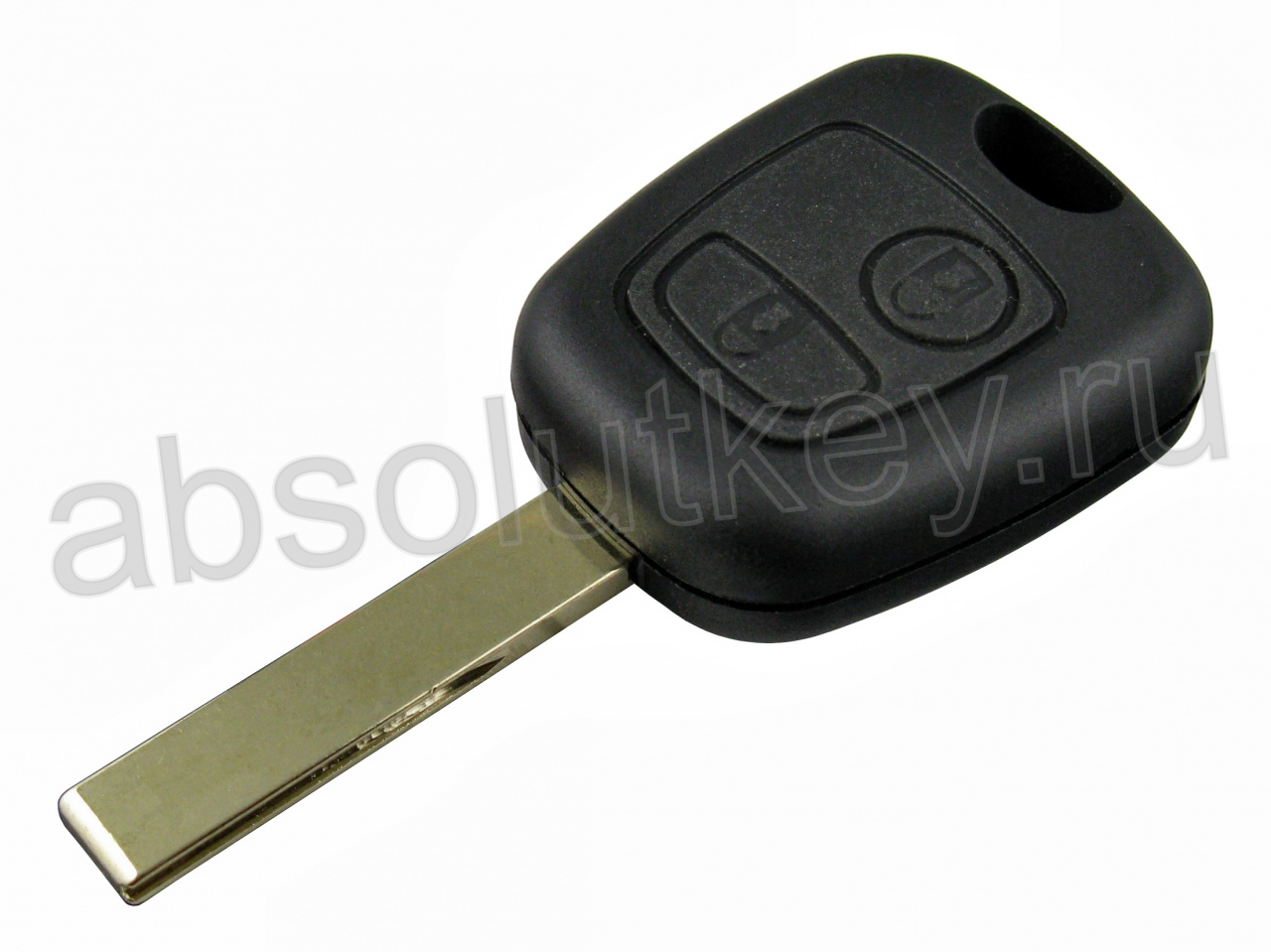 Корпус ключа для Peugeot, 2 кнопки, HU83 (OLD)