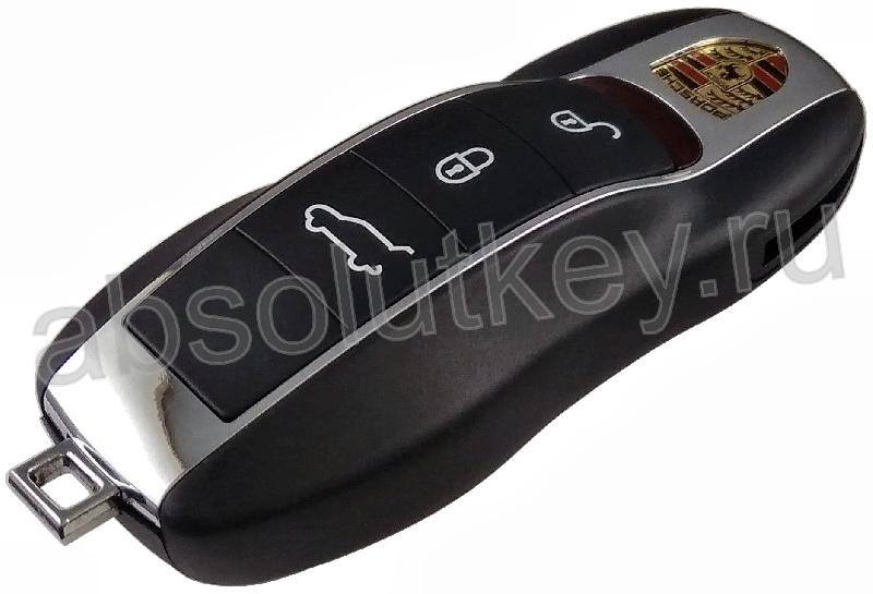 Корпус ключа Porsche NEW, 3 кнопки