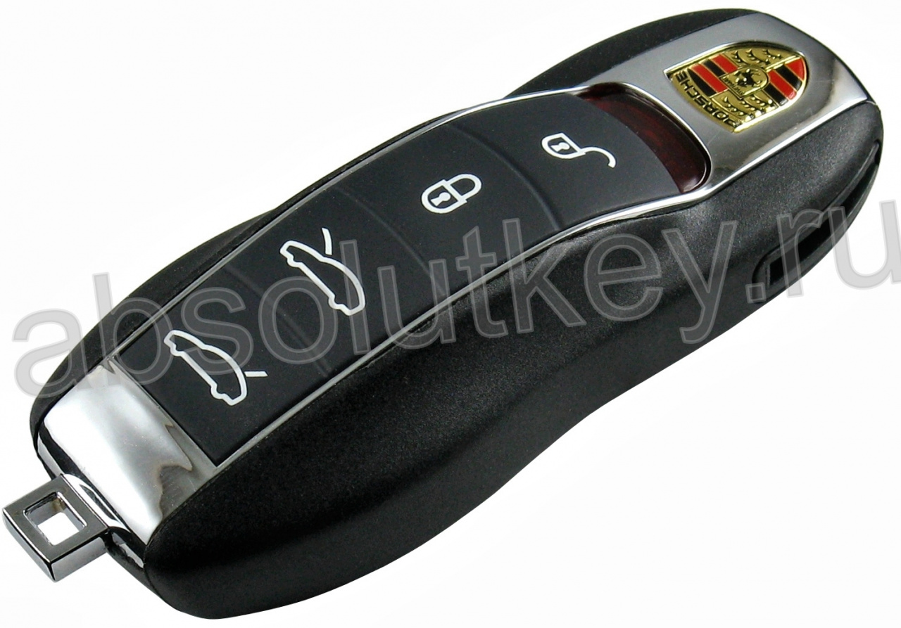 Корпус ключа Porsche NEW, 4 кнопки
