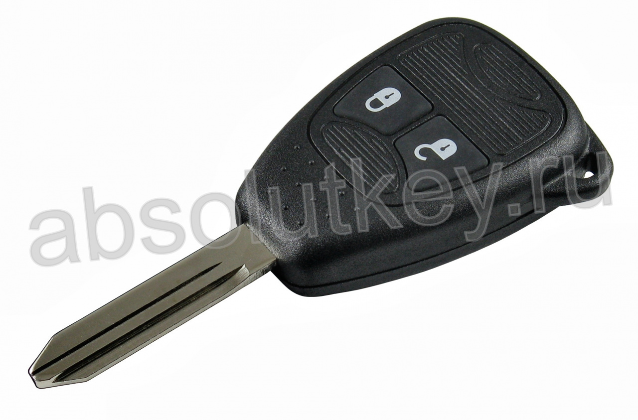 Ключ для Chrysler/Jeep/Dodge 2 кнопки 
