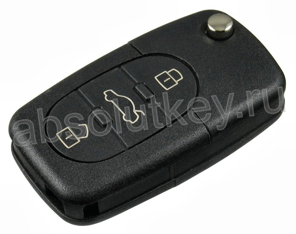 Корпус ключа для VW 3 кнопки, OLD/-2000