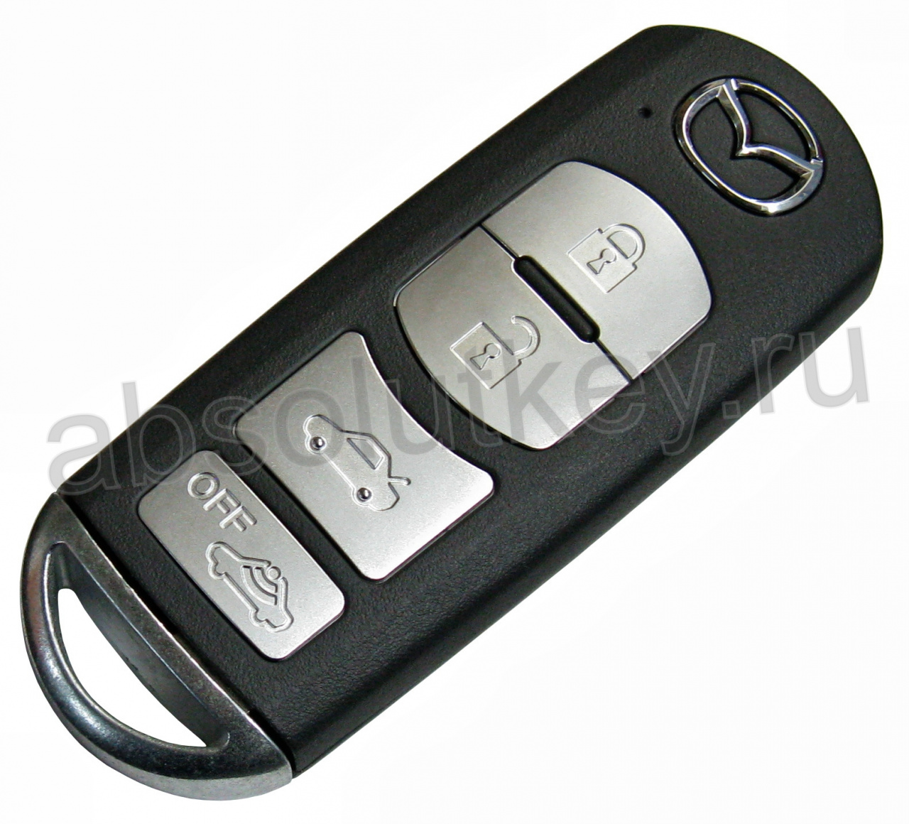 Ключ для Mazda  6 (VDO) 4 кнопки 