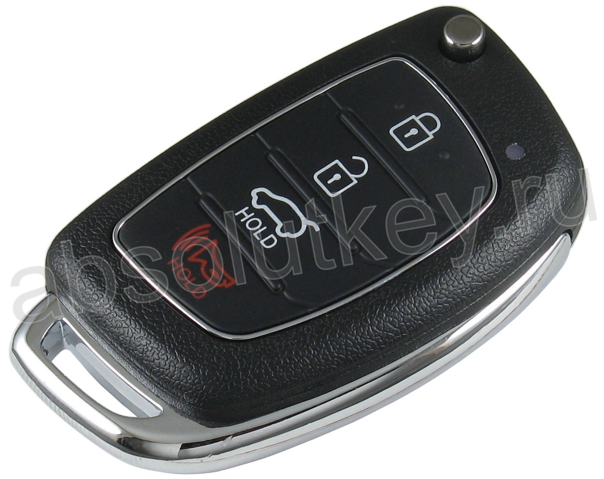 Корпус выкидного ключа Hyundai NEW HYN17B/3+1 кнопки