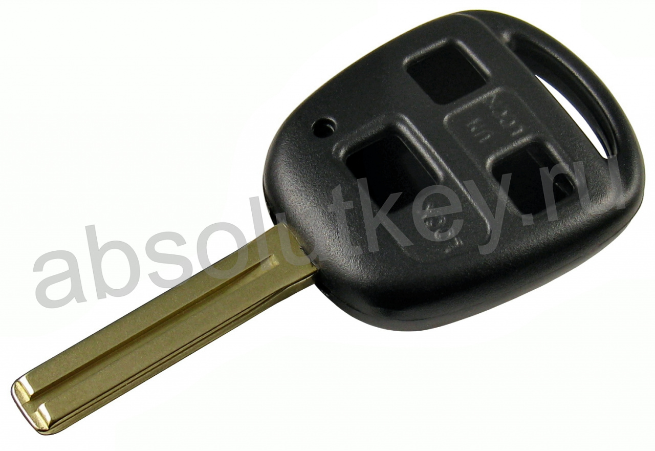 Корпус ключа для Toyota 3 кнопки. TOY48