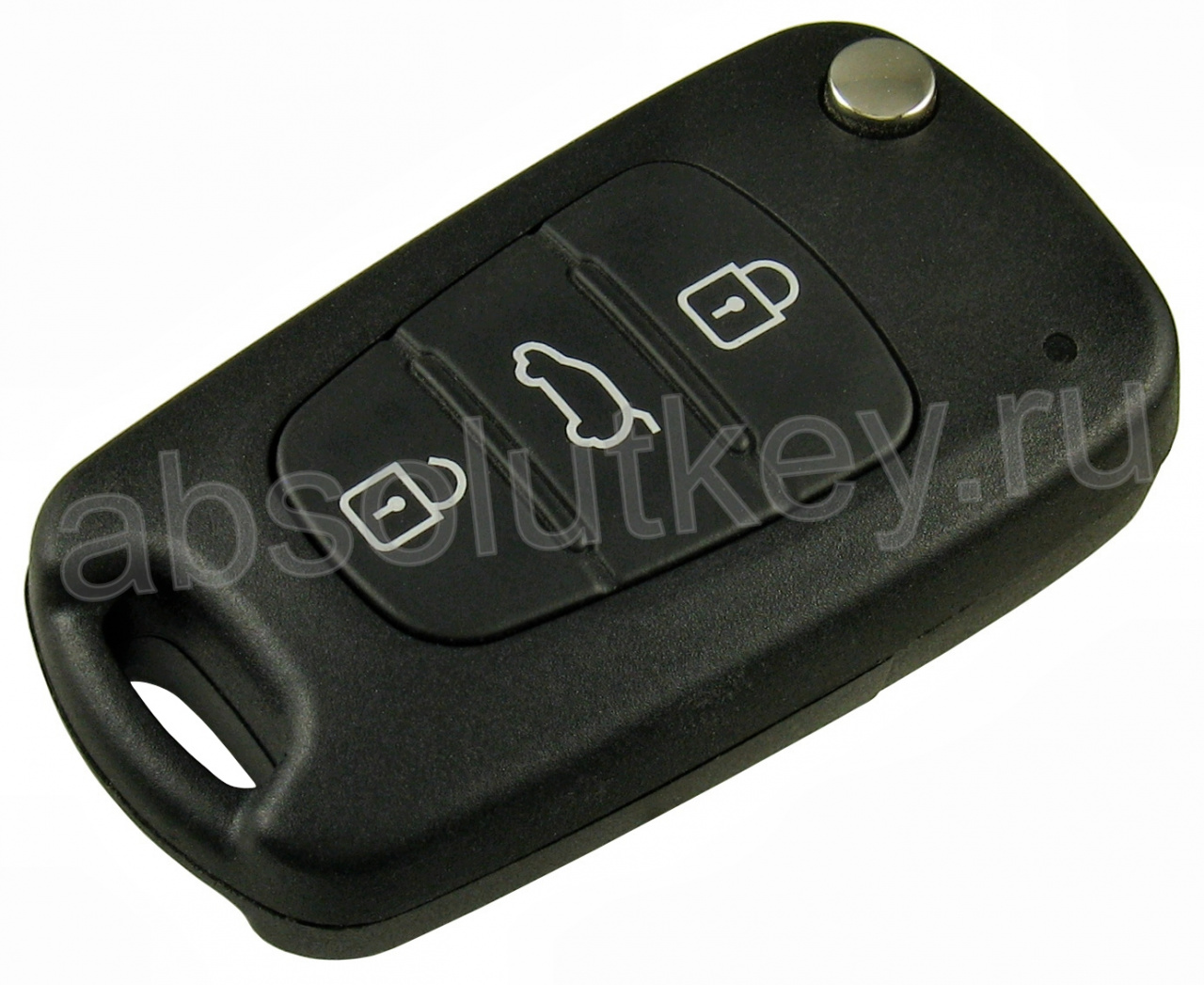 Корпус выкидного ключа для Hyundai HYN14L/3 кнопки 
