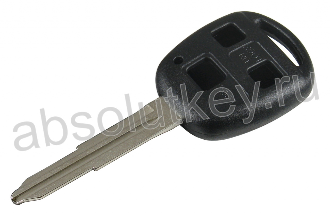 Корпус ключа для Toyota 3 кнопки. TOY41