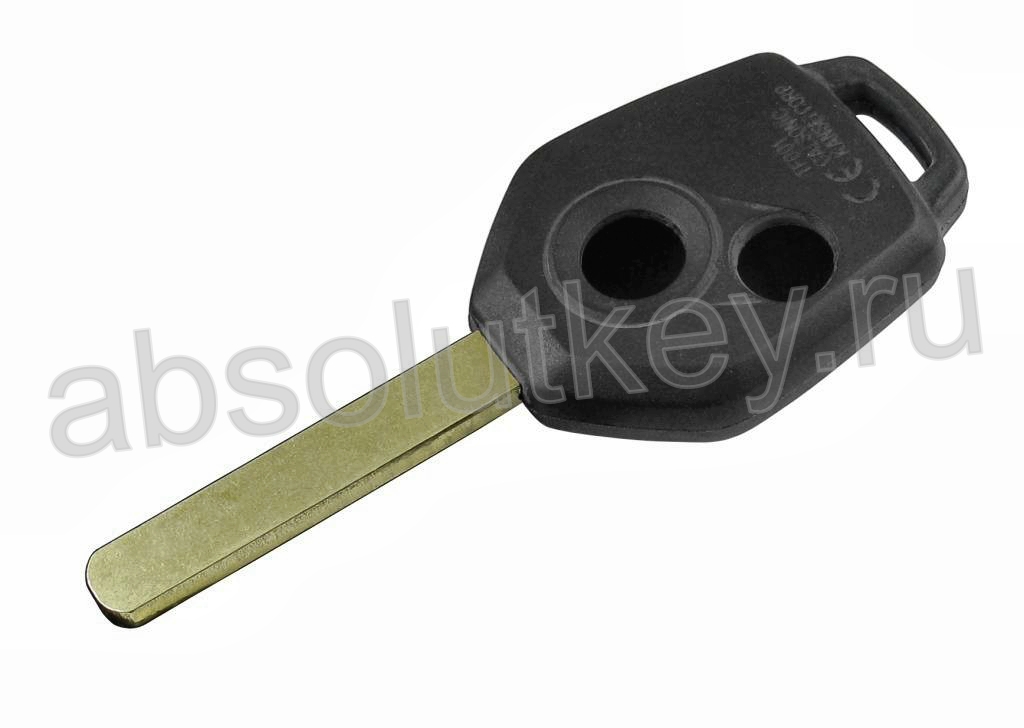 Корпус ключа для Subaru 2 кнопки, DAT17