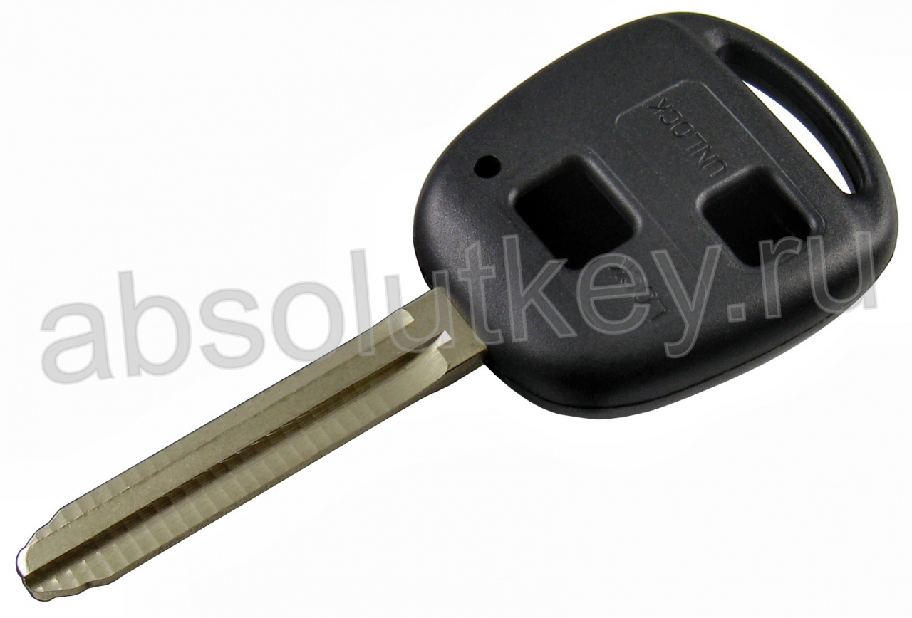 Корпус ключа для Toyota 2 кнопки. TOY43