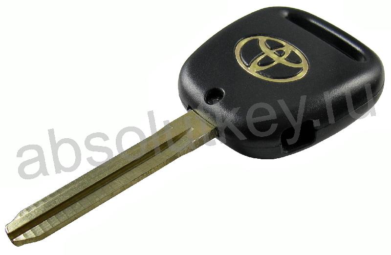 Корпус ключа для Toyota 1 боковая кнопка TOY43
