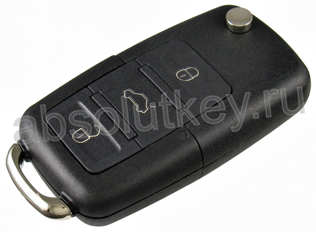 Корпус ключа для VW 3 кнопки, OLD/2000+