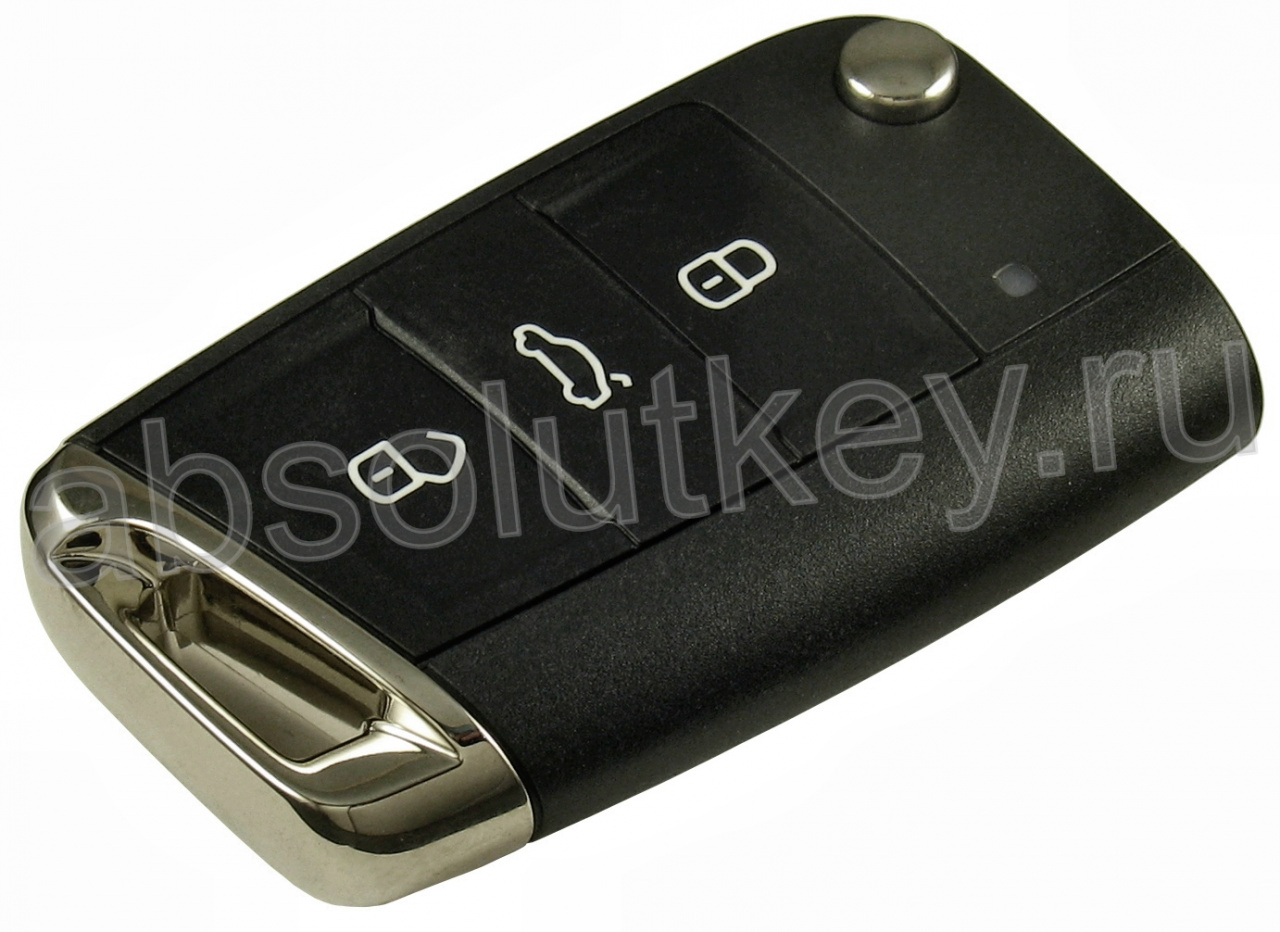 Ключ для Golf VII 2012-, Megamos AES 5G0 959 752 BB original