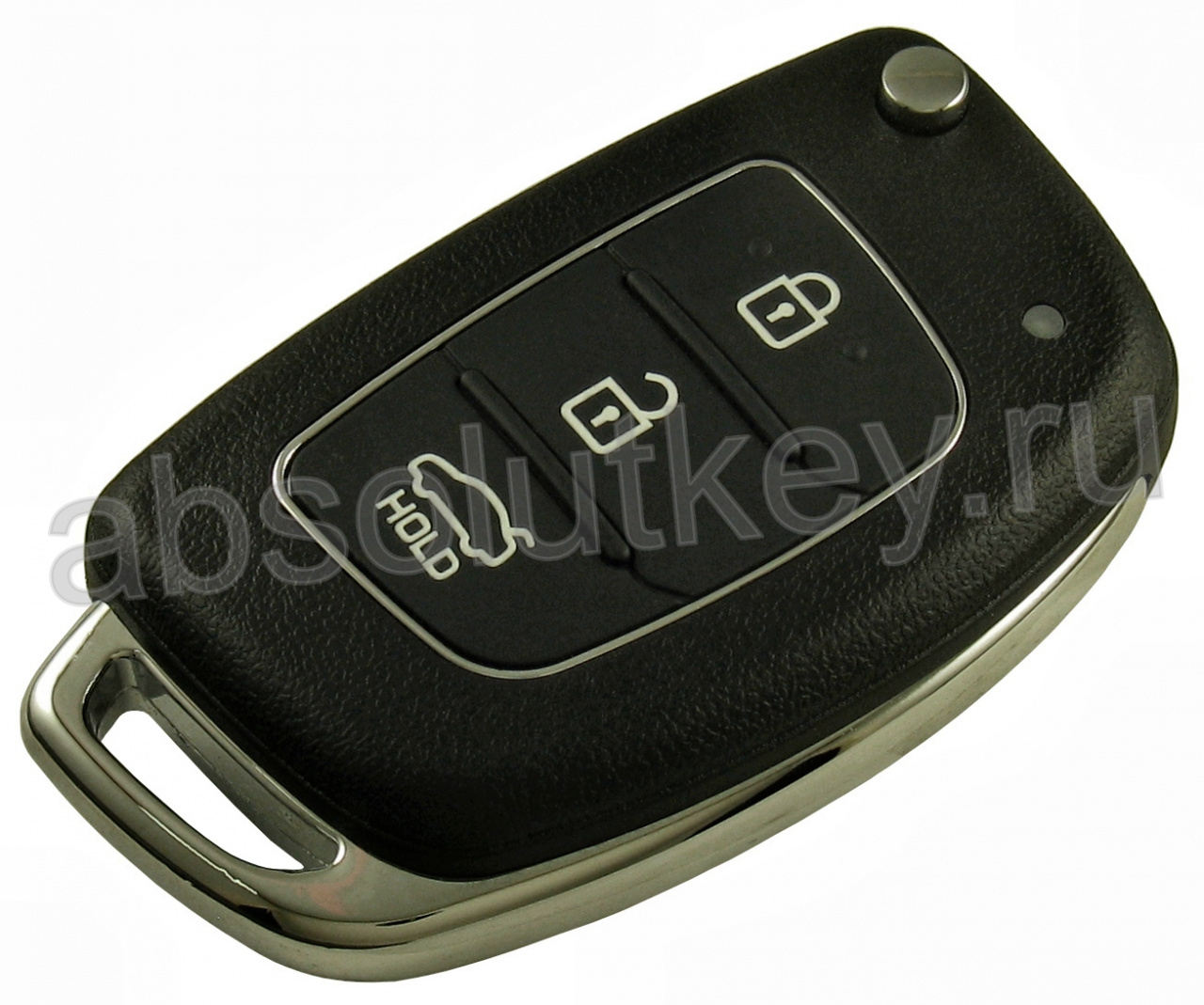 Корпус выкидного ключа Hyundai NEW HY22/3 кнопки