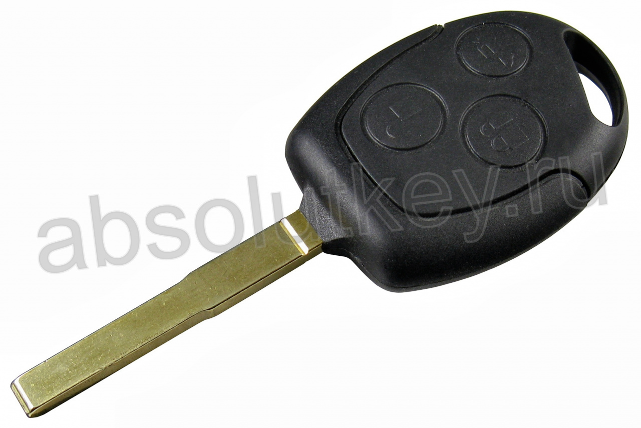 Корпус ключа для Ford HU101, 3 кнопки